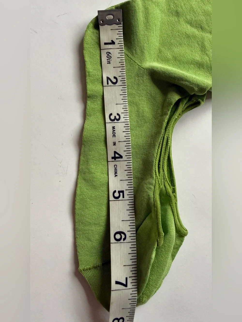 Women's Everyday Crew Sock - Lime Green
